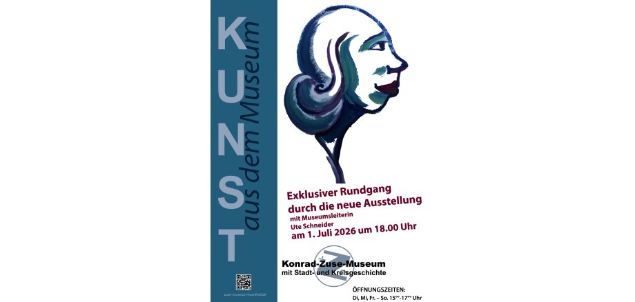 Kunst im Museum A4 Rundgang Ausstellung Milseburg