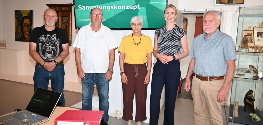 Gruppenbild im Zuse-Museum