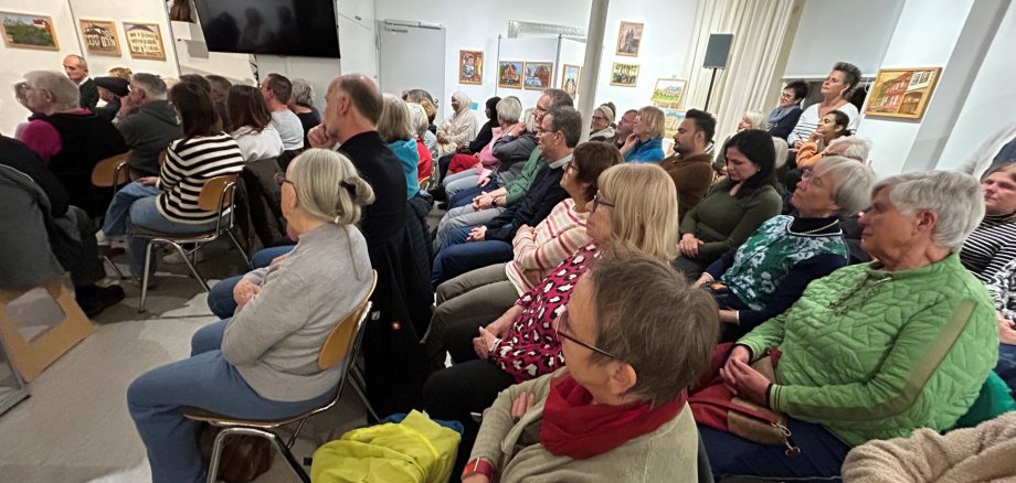 Voll besetztes Konrad-Zuse-Museum