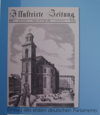 historisches Foto Paulskirche